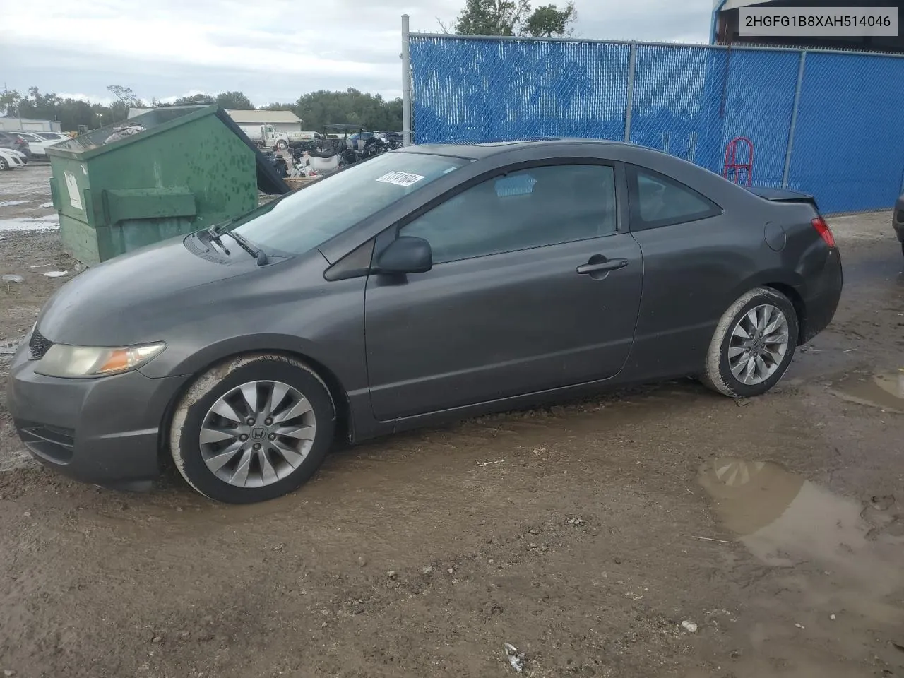 2HGFG1B8XAH514046 2010 Honda Civic Ex