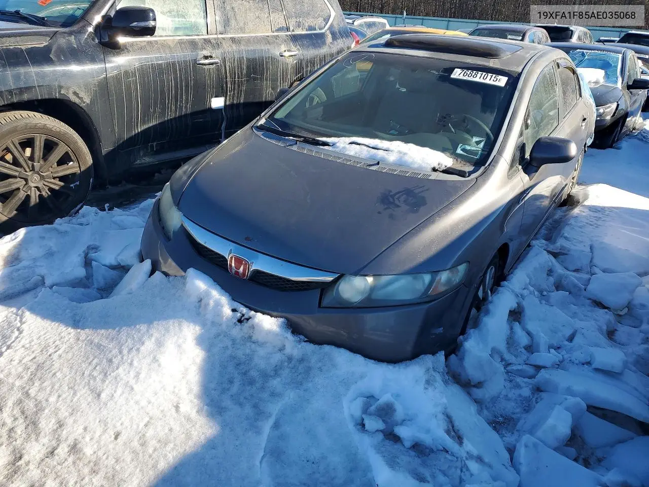 19XFA1F85AE035068 2010 Honda Civic Ex