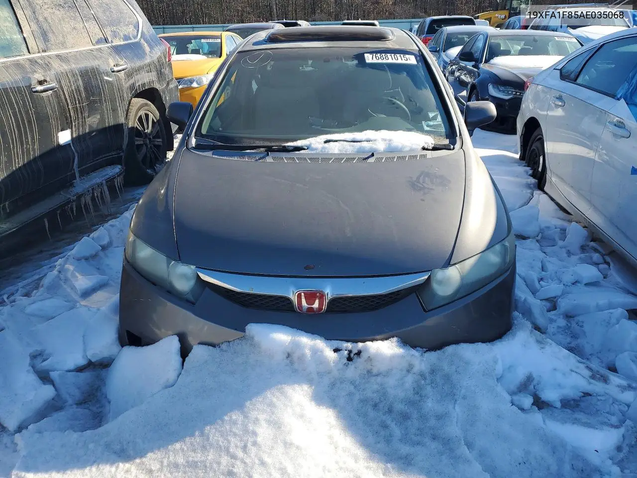19XFA1F85AE035068 2010 Honda Civic Ex