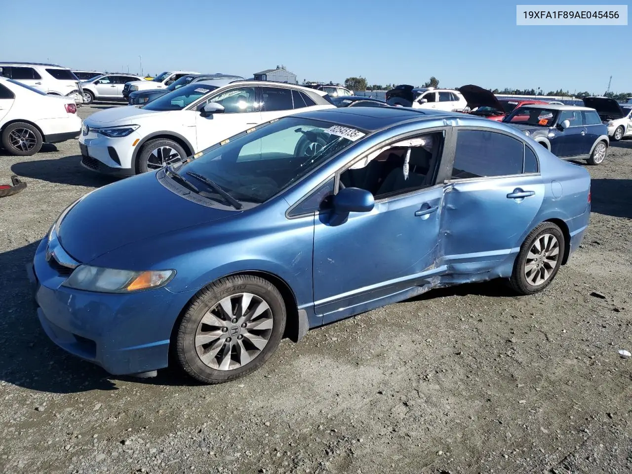 19XFA1F89AE045456 2010 Honda Civic Ex