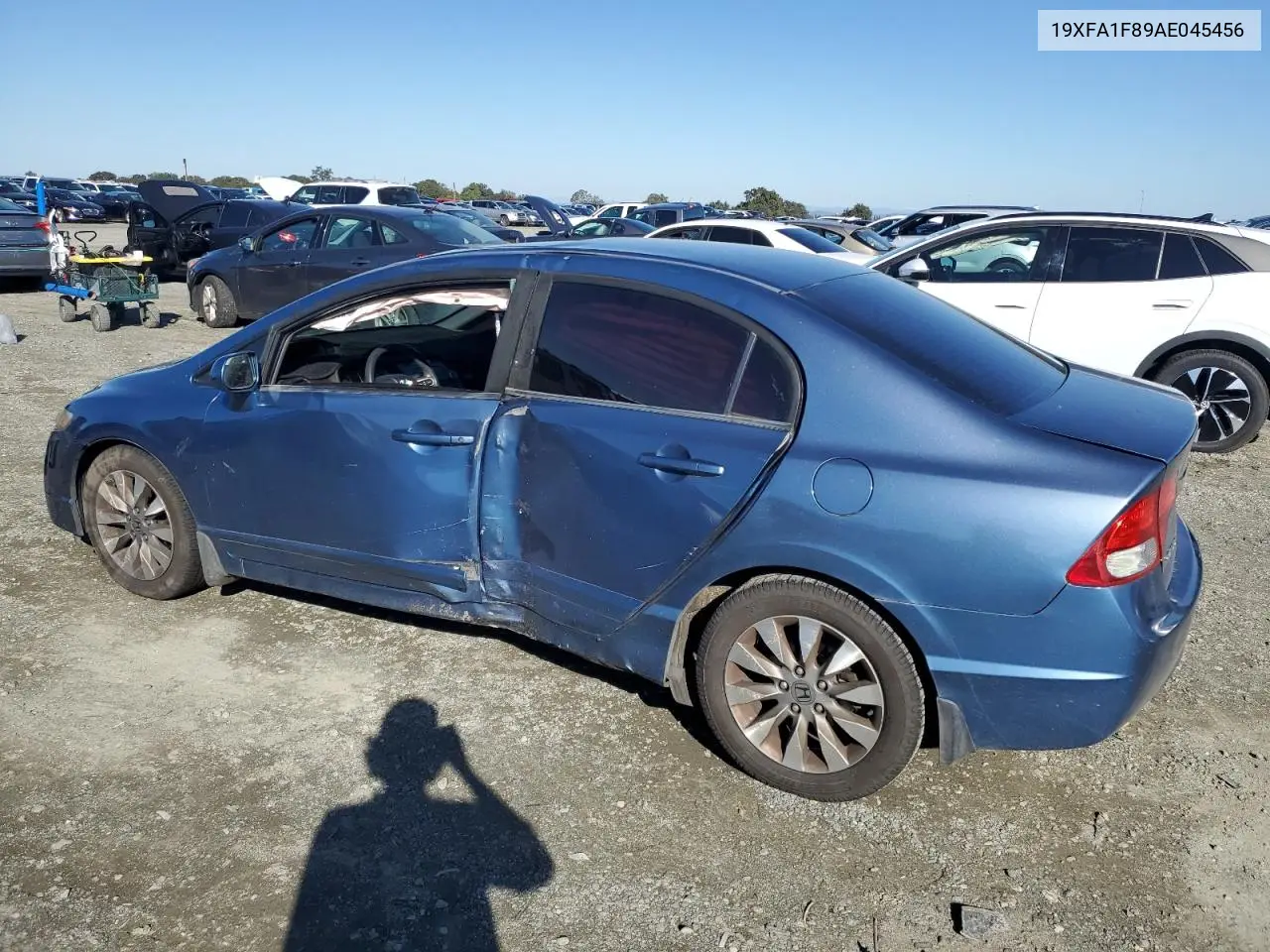 19XFA1F89AE045456 2010 Honda Civic Ex