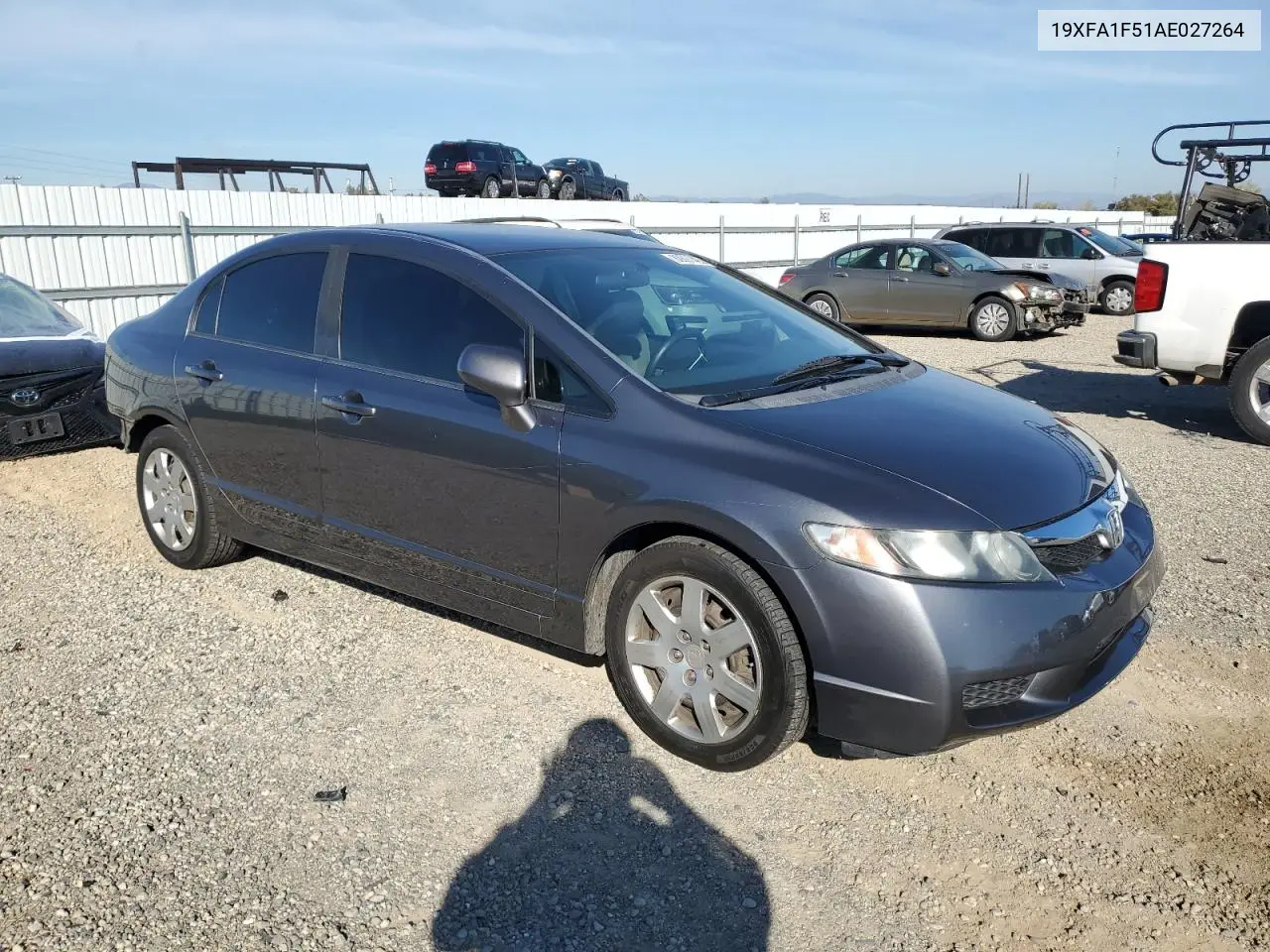 19XFA1F51AE027264 2010 Honda Civic Lx