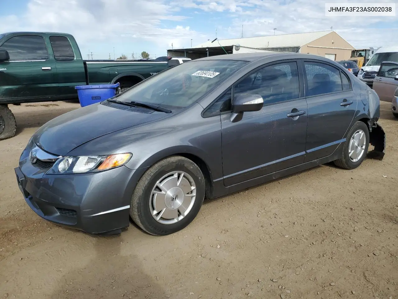 JHMFA3F23AS002038 2010 Honda Civic Hybrid