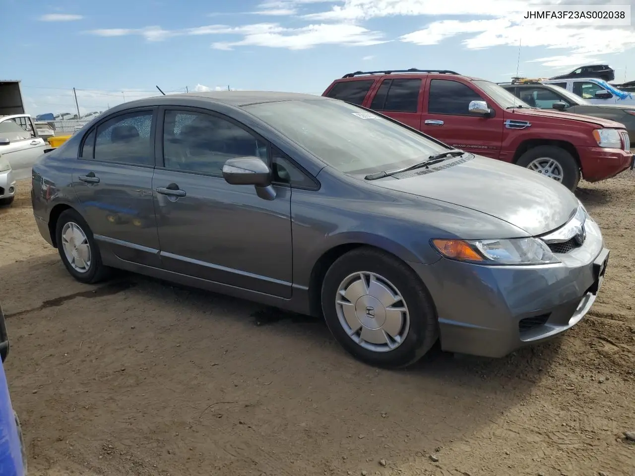 JHMFA3F23AS002038 2010 Honda Civic Hybrid