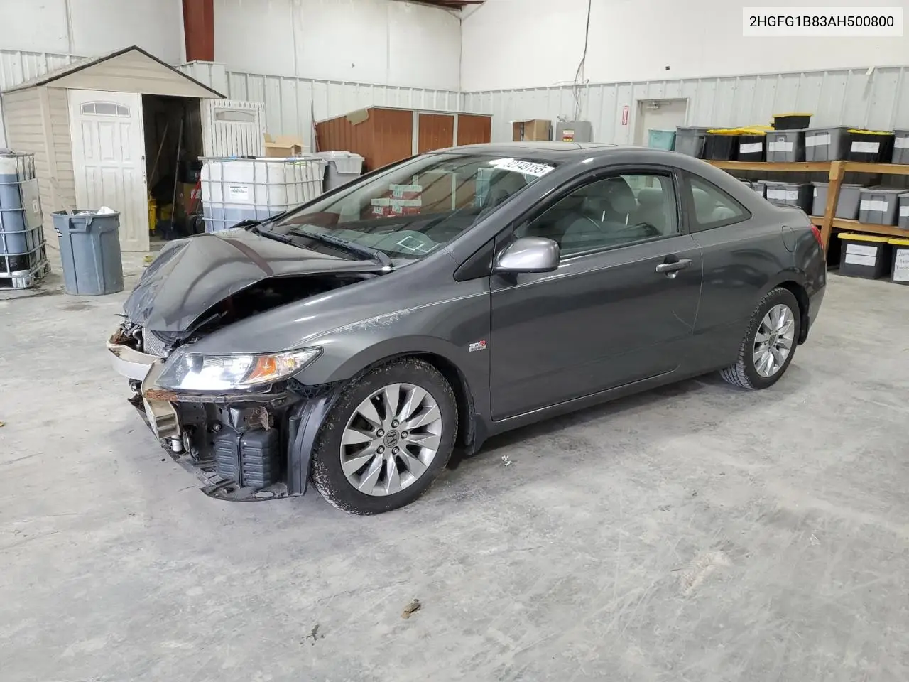 2HGFG1B83AH500800 2010 Honda Civic Ex