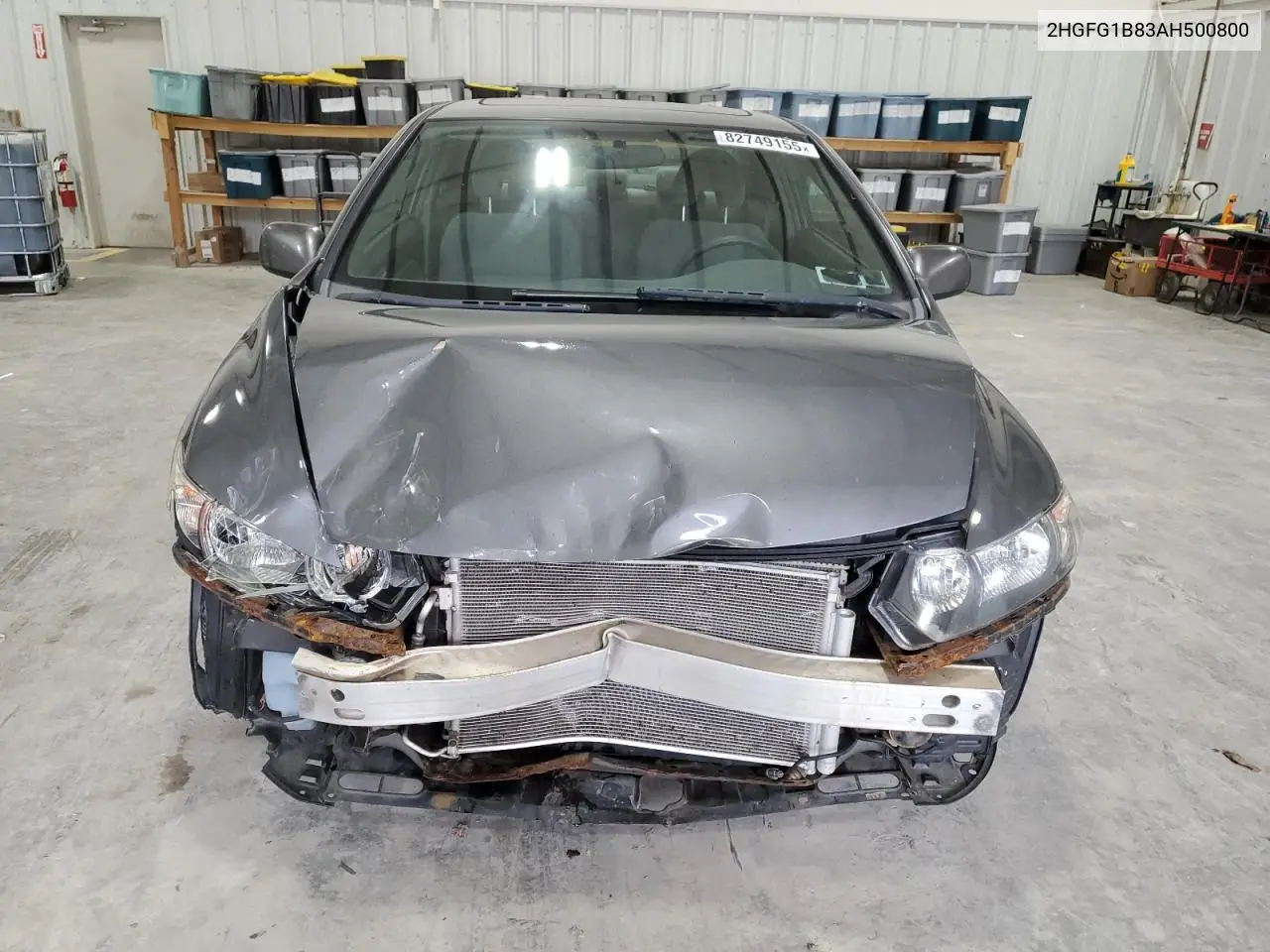 2HGFG1B83AH500800 2010 Honda Civic Ex