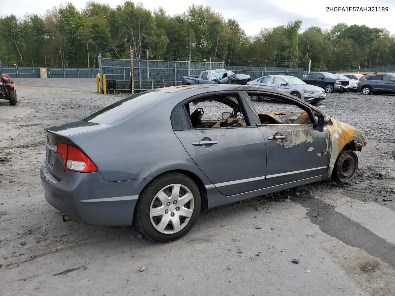 2HGFA1F57AH321189 2010 Honda Civic Lx