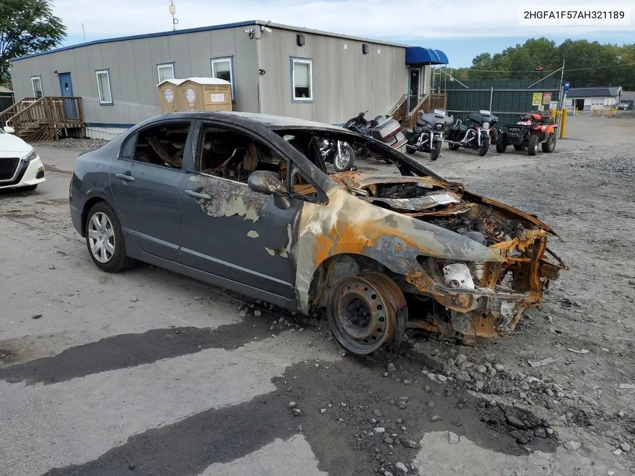 2HGFA1F57AH321189 2010 Honda Civic Lx