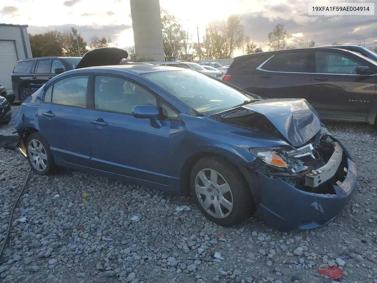19XFA1F59AE004914 2010 Honda Civic Lx