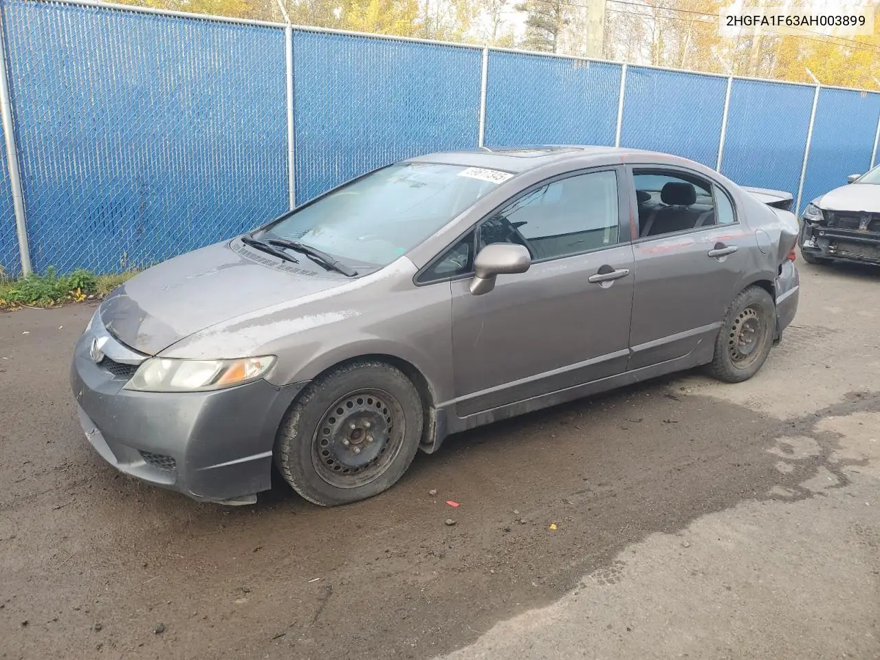 2HGFA1F63AH003899 2010 Honda Civic Lx-S