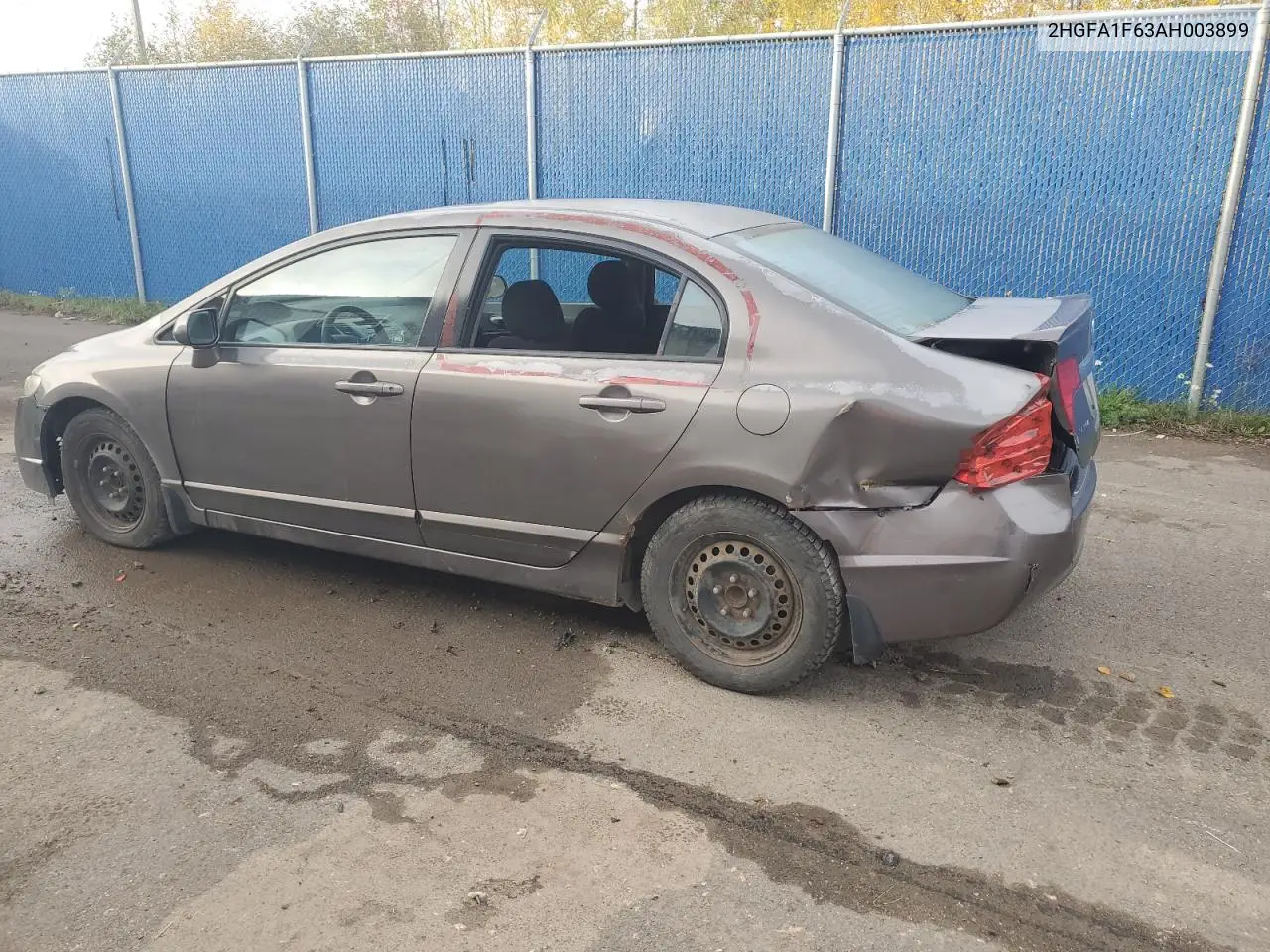2HGFA1F63AH003899 2010 Honda Civic Lx-S