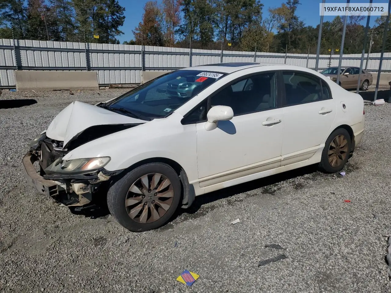 19XFA1F8XAE060712 2010 Honda Civic Ex