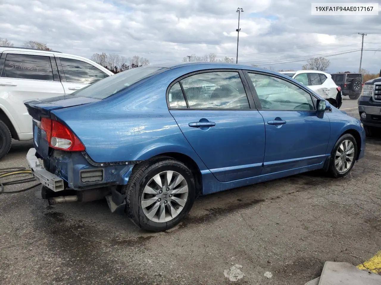 19XFA1F94AE017167 2010 Honda Civic Exl
