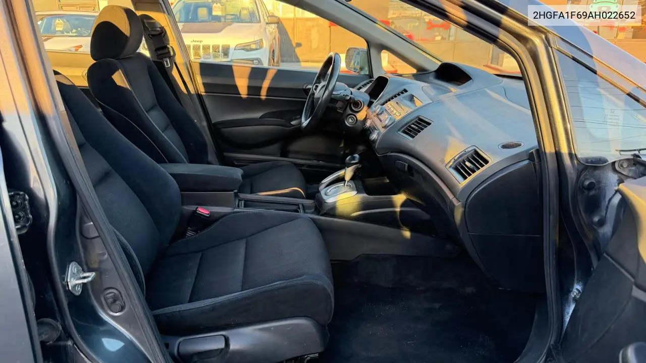 2HGFA1F69AH022652 2010 Honda Civic Lx-S