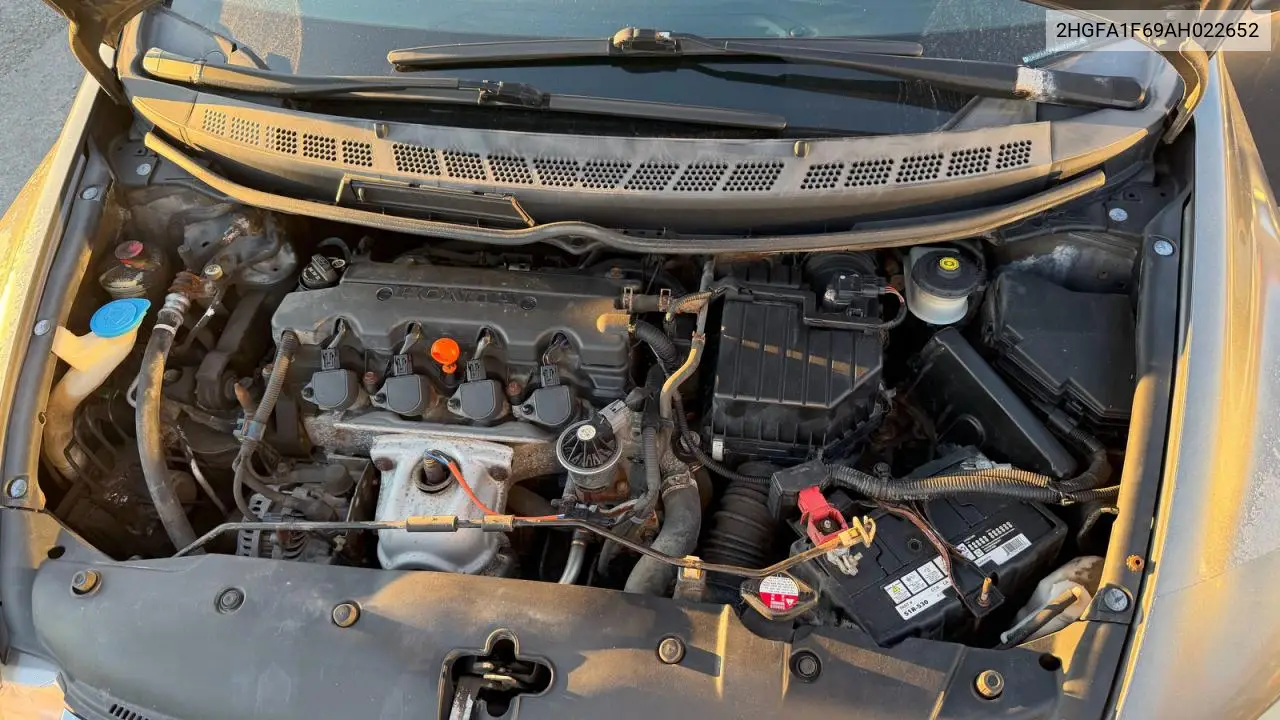 2HGFA1F69AH022652 2010 Honda Civic Lx-S