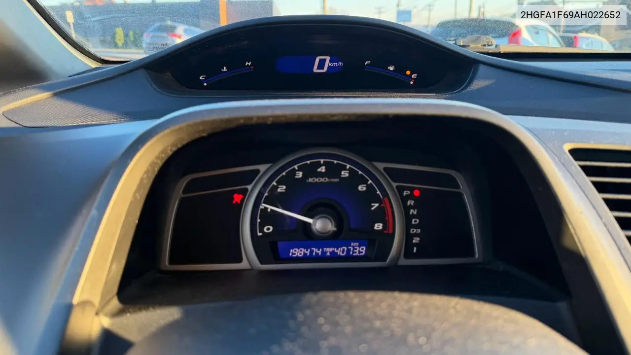 2HGFA1F69AH022652 2010 Honda Civic Lx-S