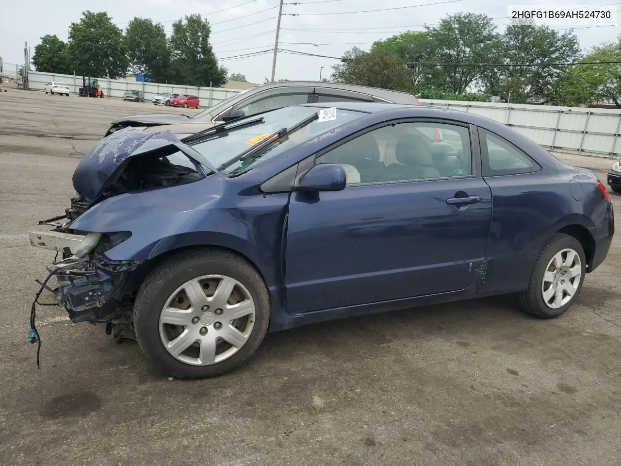 2HGFG1B69AH524730 2010 Honda Civic Lx