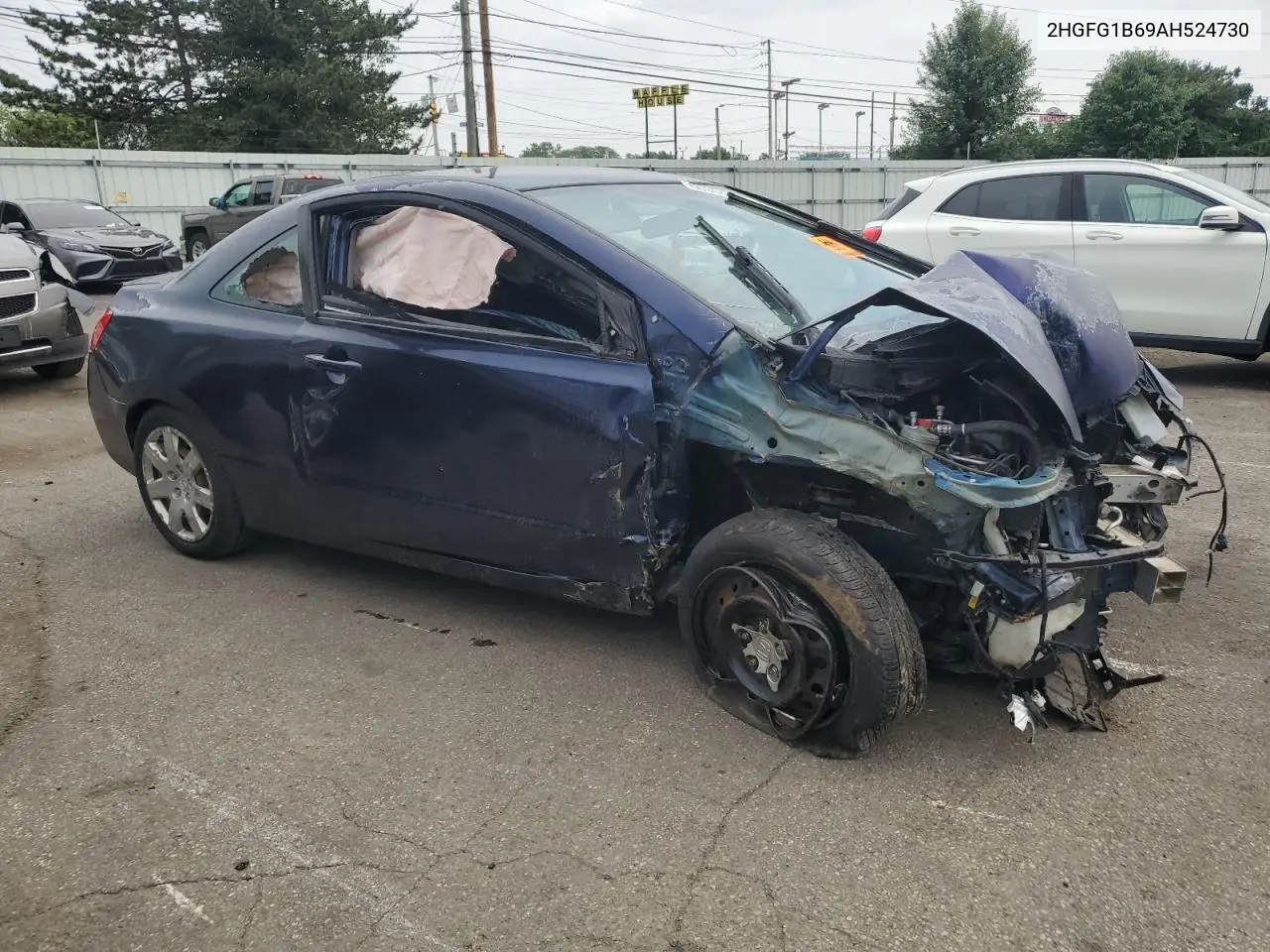 2HGFG1B69AH524730 2010 Honda Civic Lx