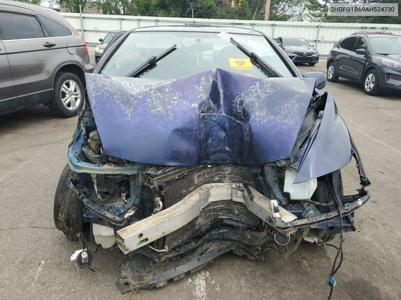 2HGFG1B69AH524730 2010 Honda Civic Lx