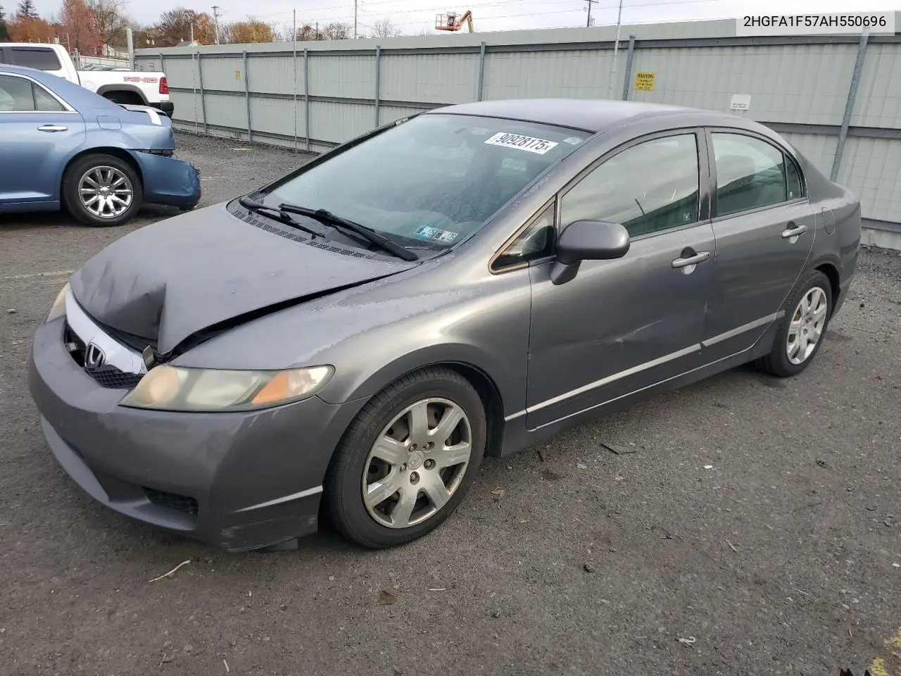 2HGFA1F57AH550696 2010 Honda Civic Lx