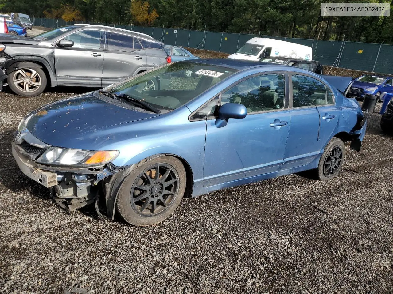 19XFA1F54AE052434 2010 Honda Civic Lx