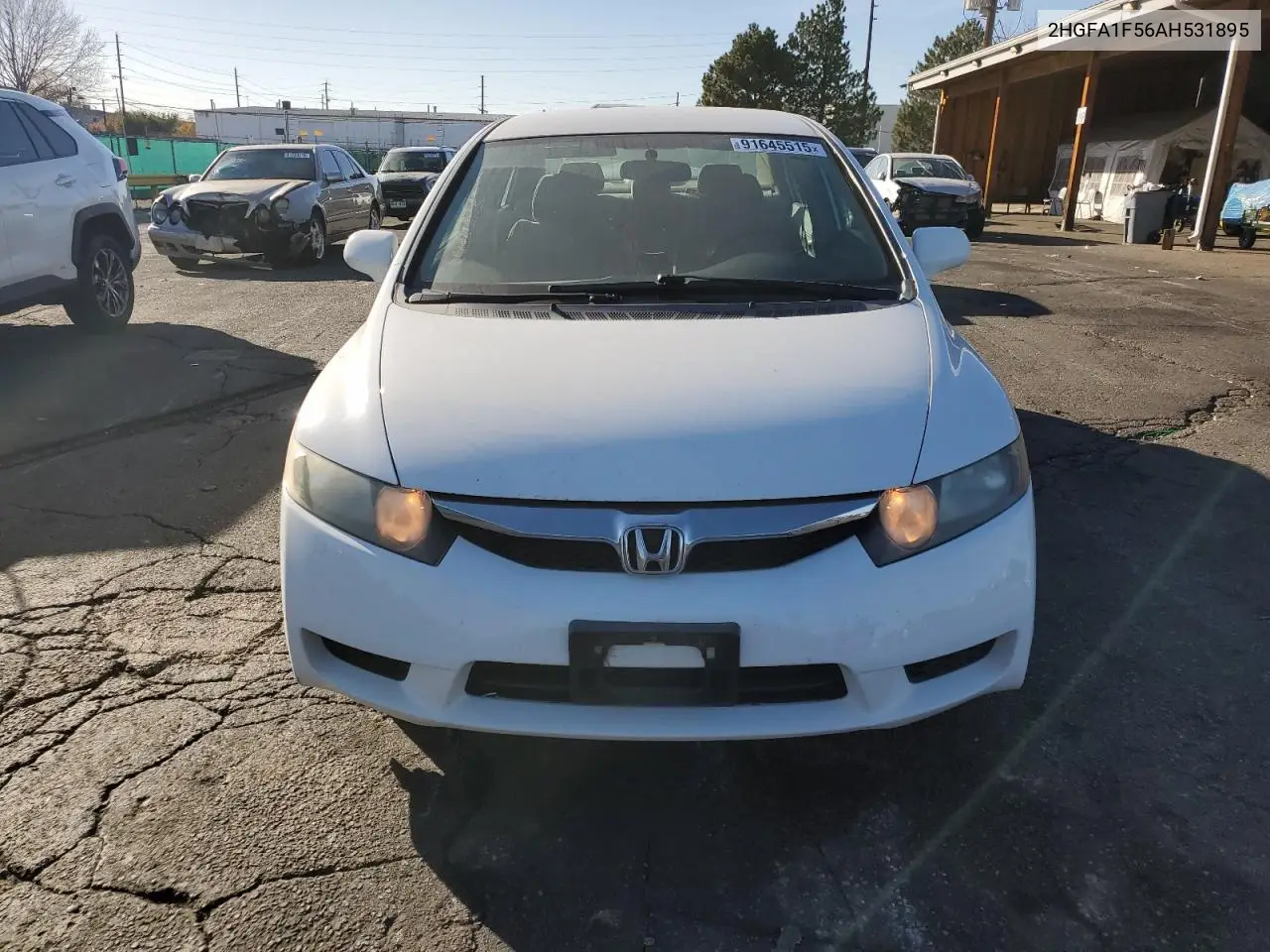 2HGFA1F56AH531895 2010 Honda Civic Lx