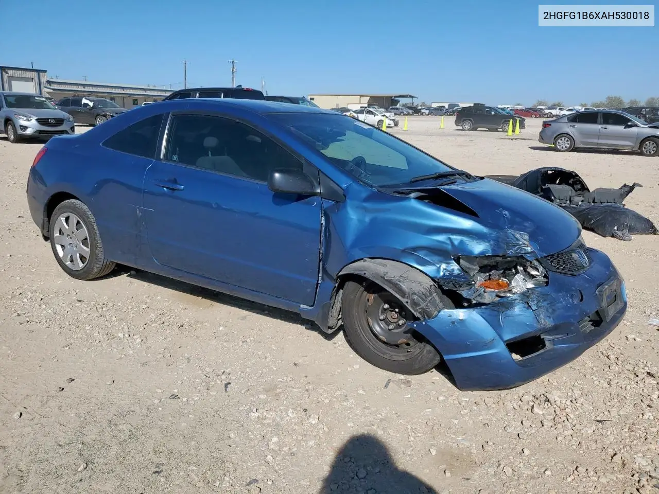 2HGFG1B6XAH530018 2010 Honda Civic Lx