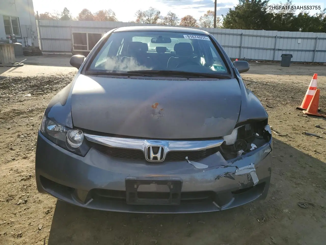 2HGFA1F51AH553755 2010 Honda Civic Lx