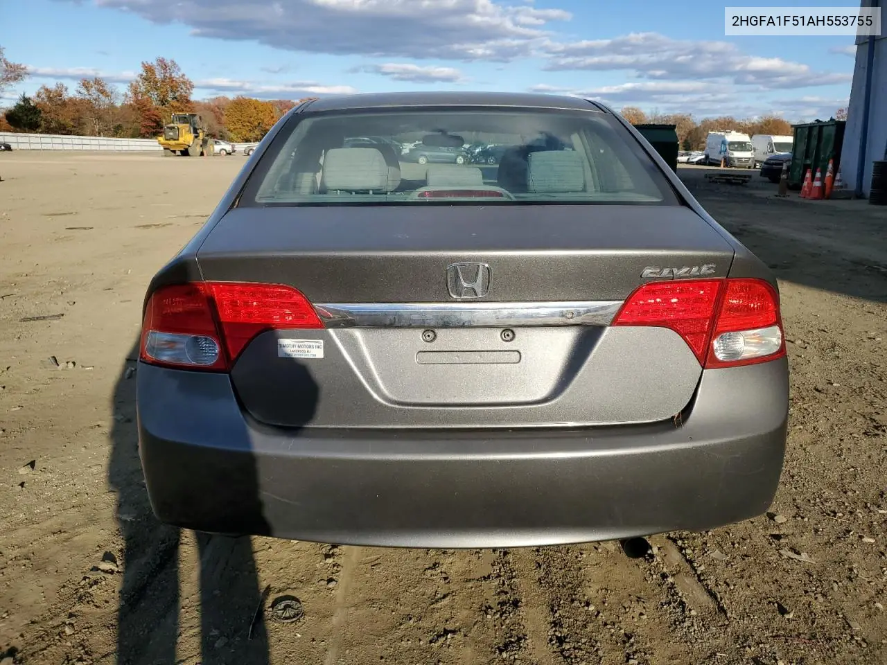 2HGFA1F51AH553755 2010 Honda Civic Lx