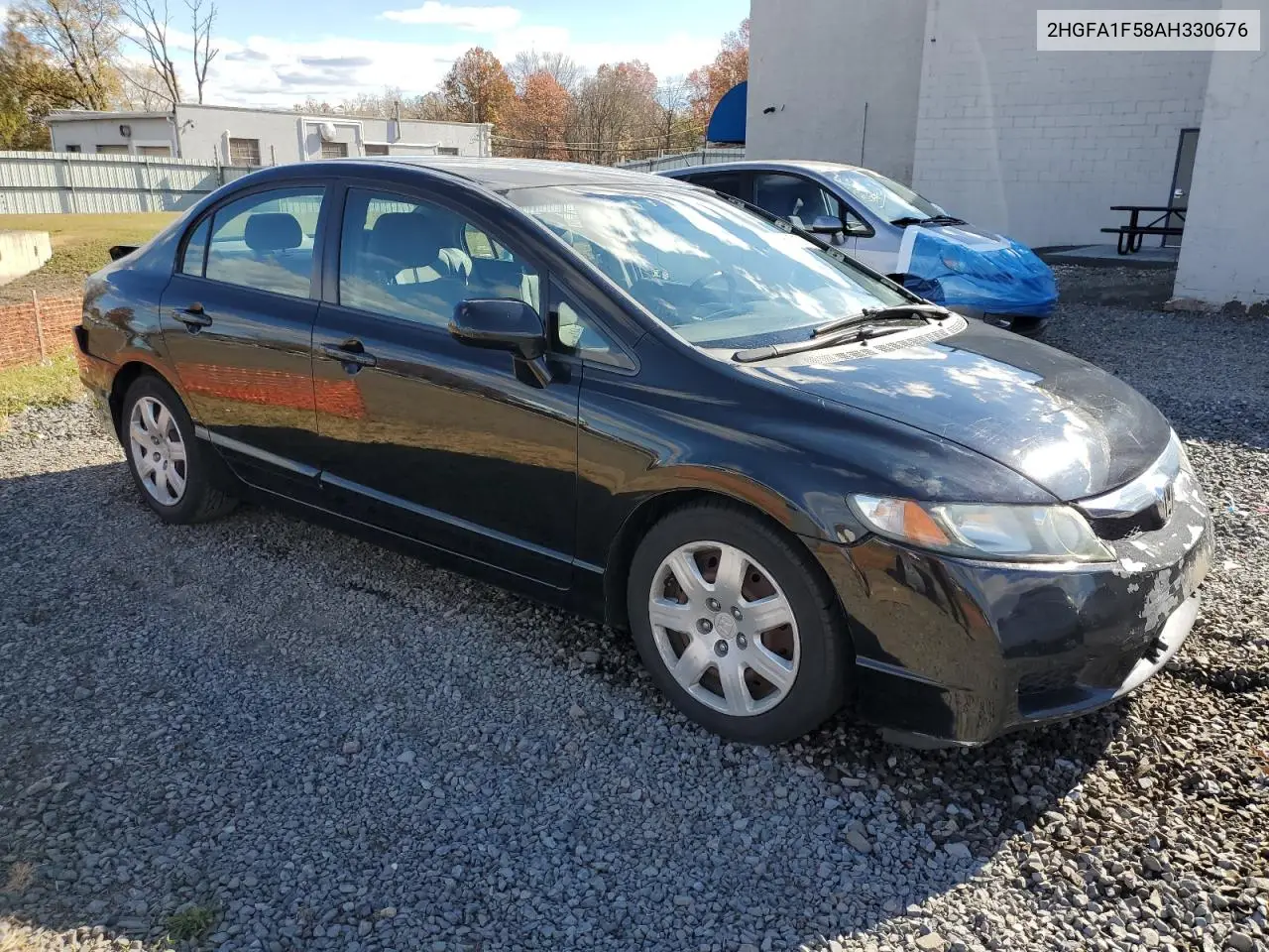 2HGFA1F58AH330676 2010 Honda Civic Lx