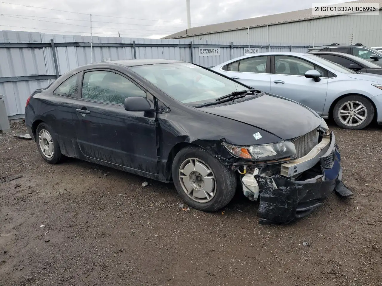 2HGFG1B32AH006996 2010 Honda Civic Dx-G