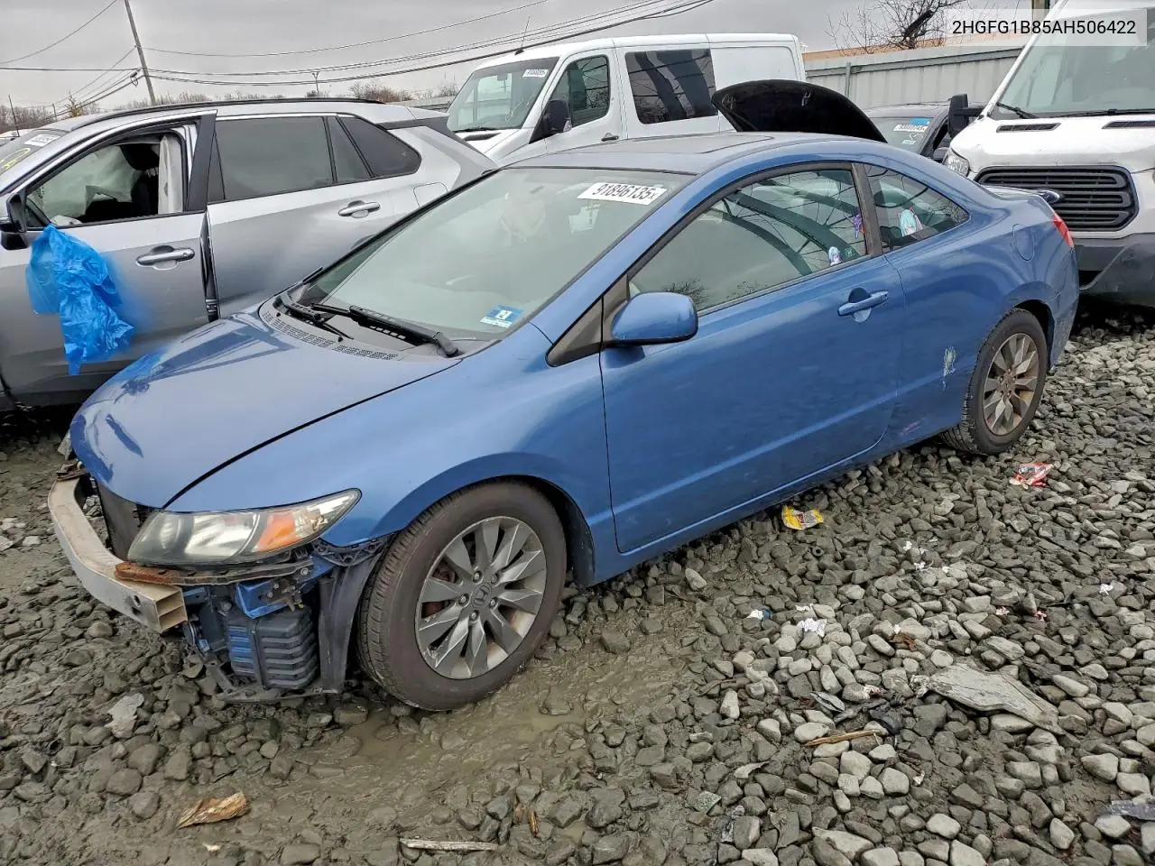 2HGFG1B85AH506422 2010 Honda Civic Ex