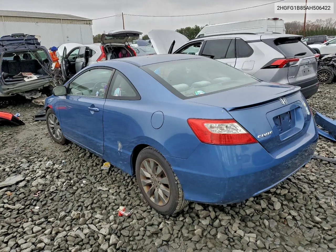 2HGFG1B85AH506422 2010 Honda Civic Ex