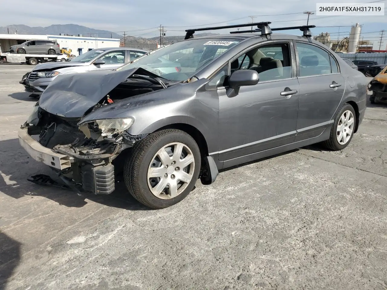 2HGFA1F5XAH317119 2010 Honda Civic Lx