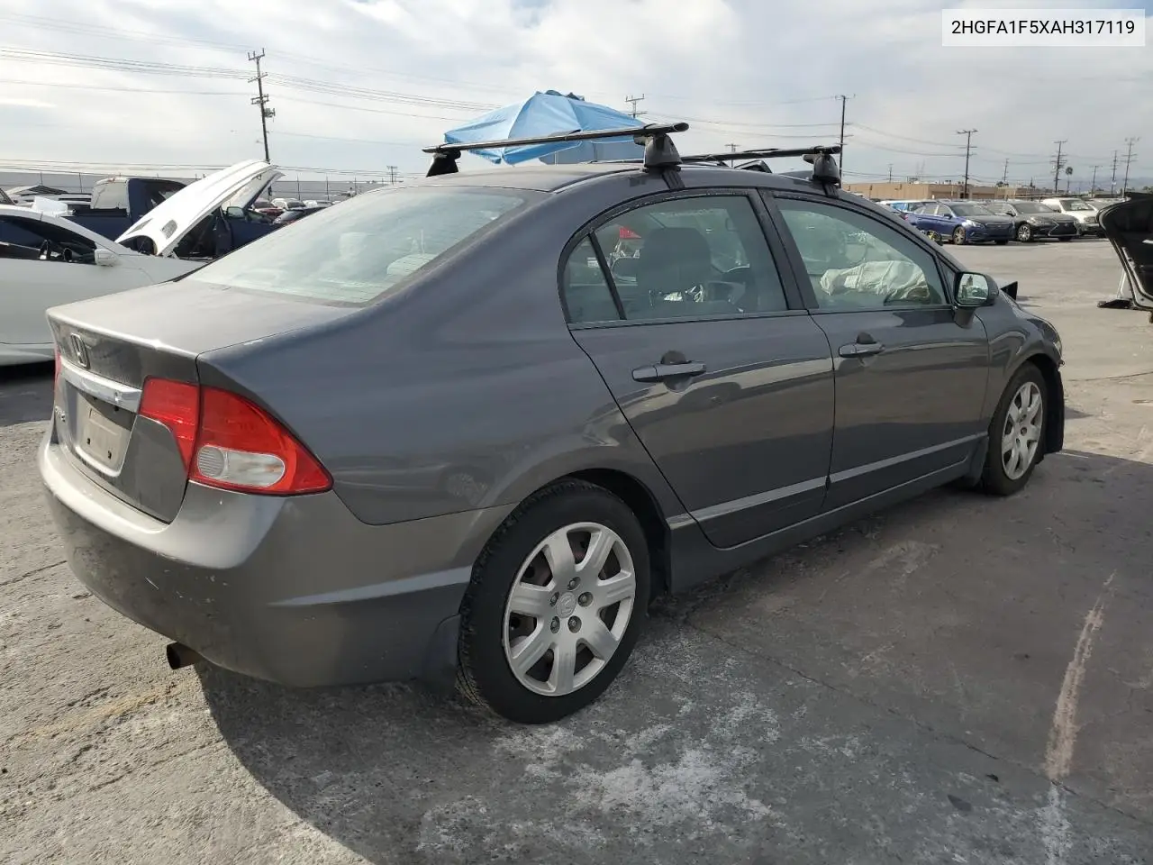 2HGFA1F5XAH317119 2010 Honda Civic Lx