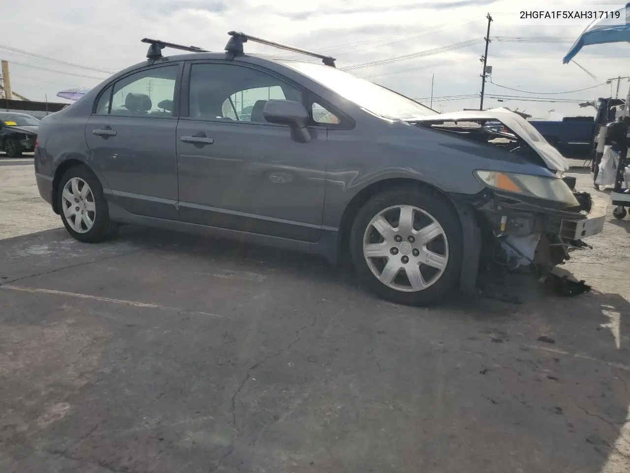 2HGFA1F5XAH317119 2010 Honda Civic Lx
