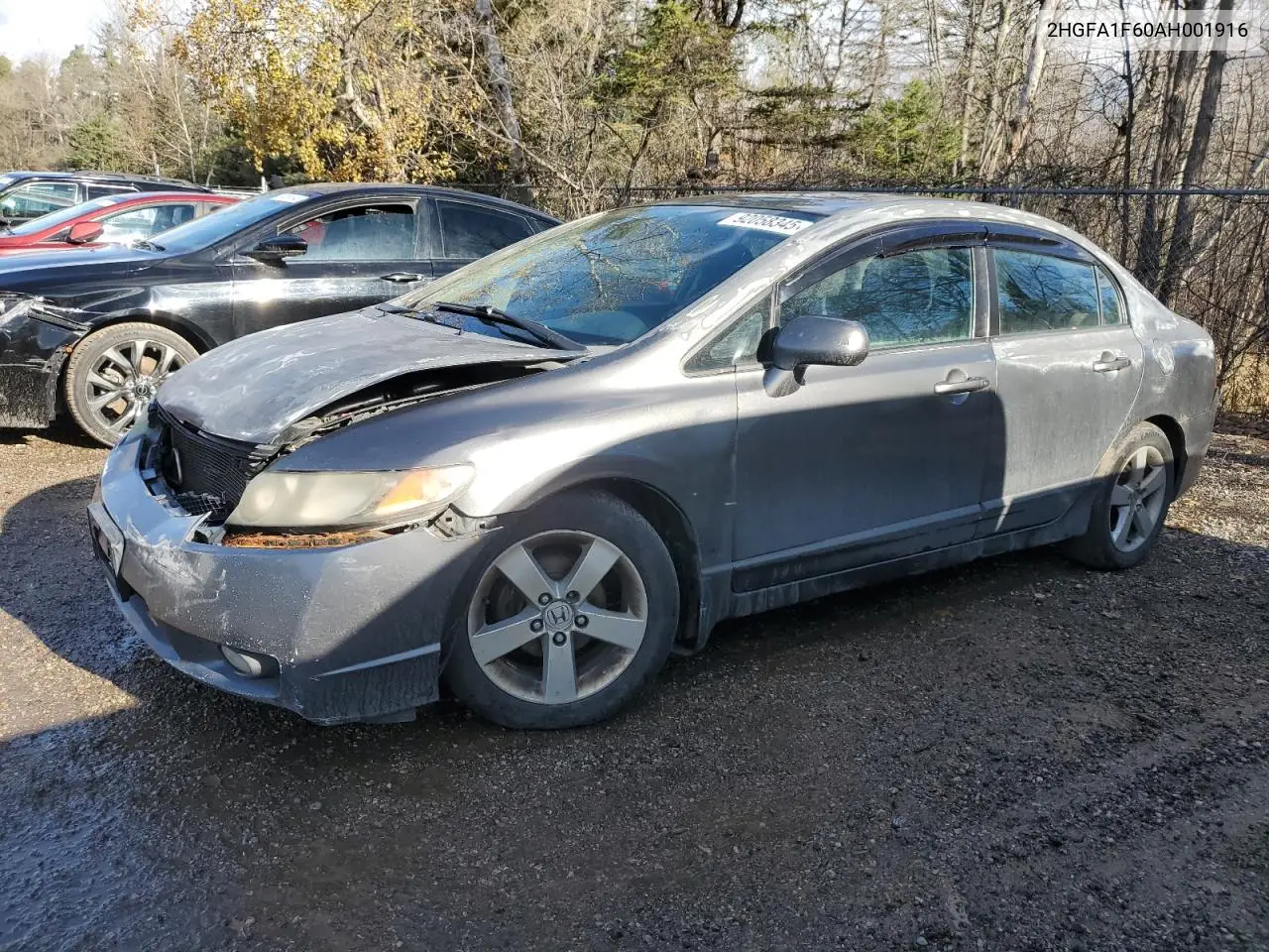 2HGFA1F60AH001916 2010 Honda Civic Lx-S