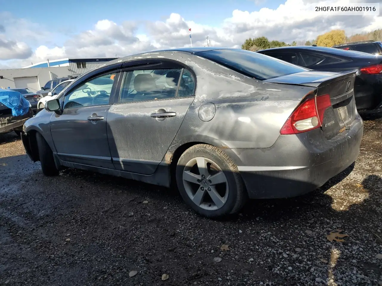 2HGFA1F60AH001916 2010 Honda Civic Lx-S