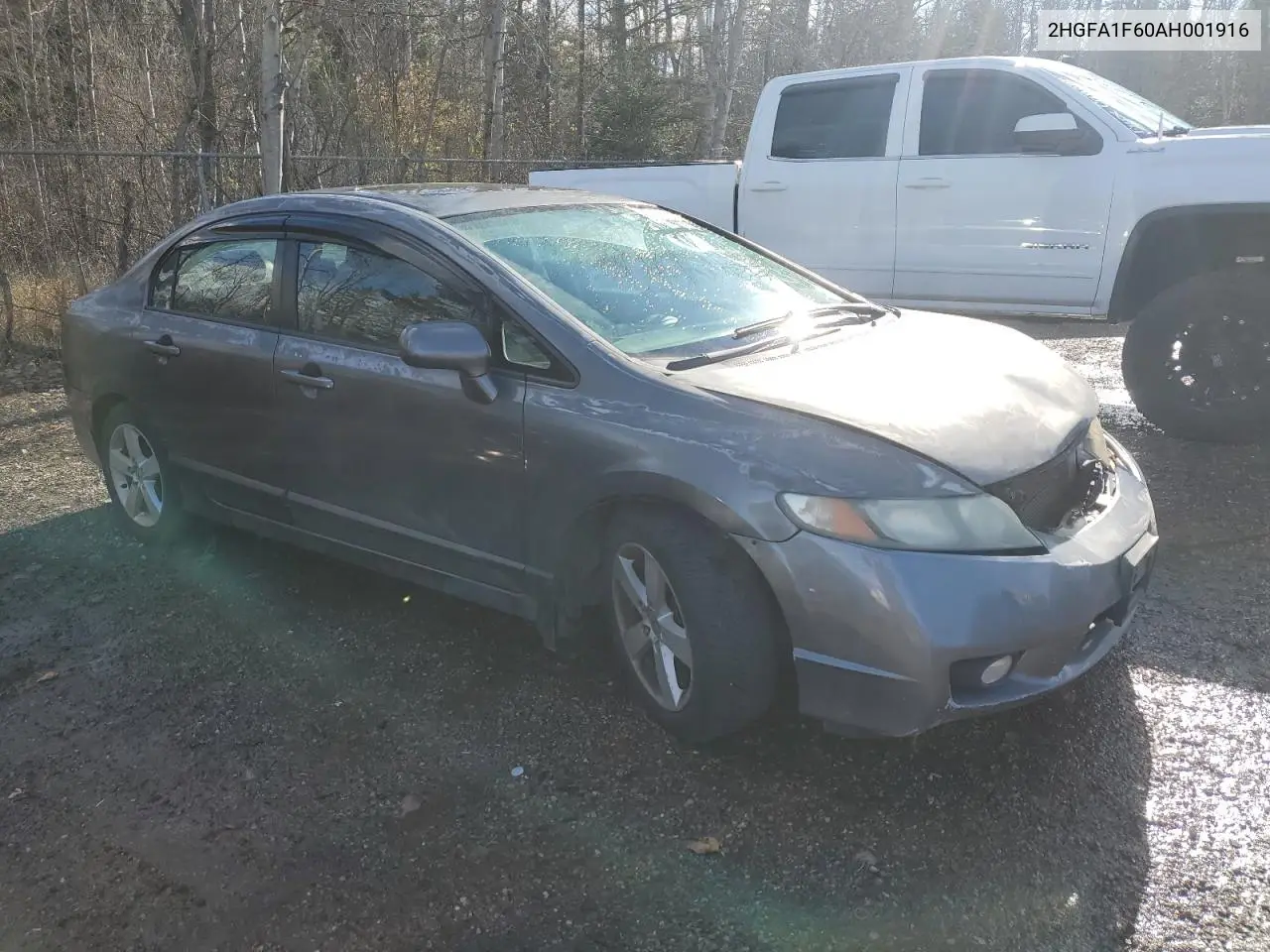2HGFA1F60AH001916 2010 Honda Civic Lx-S