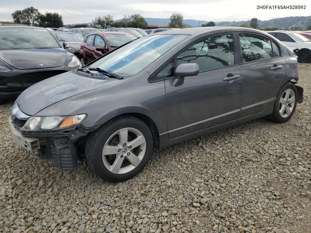 2HGFA1F65AH528592 2010 Honda Civic Lx-S