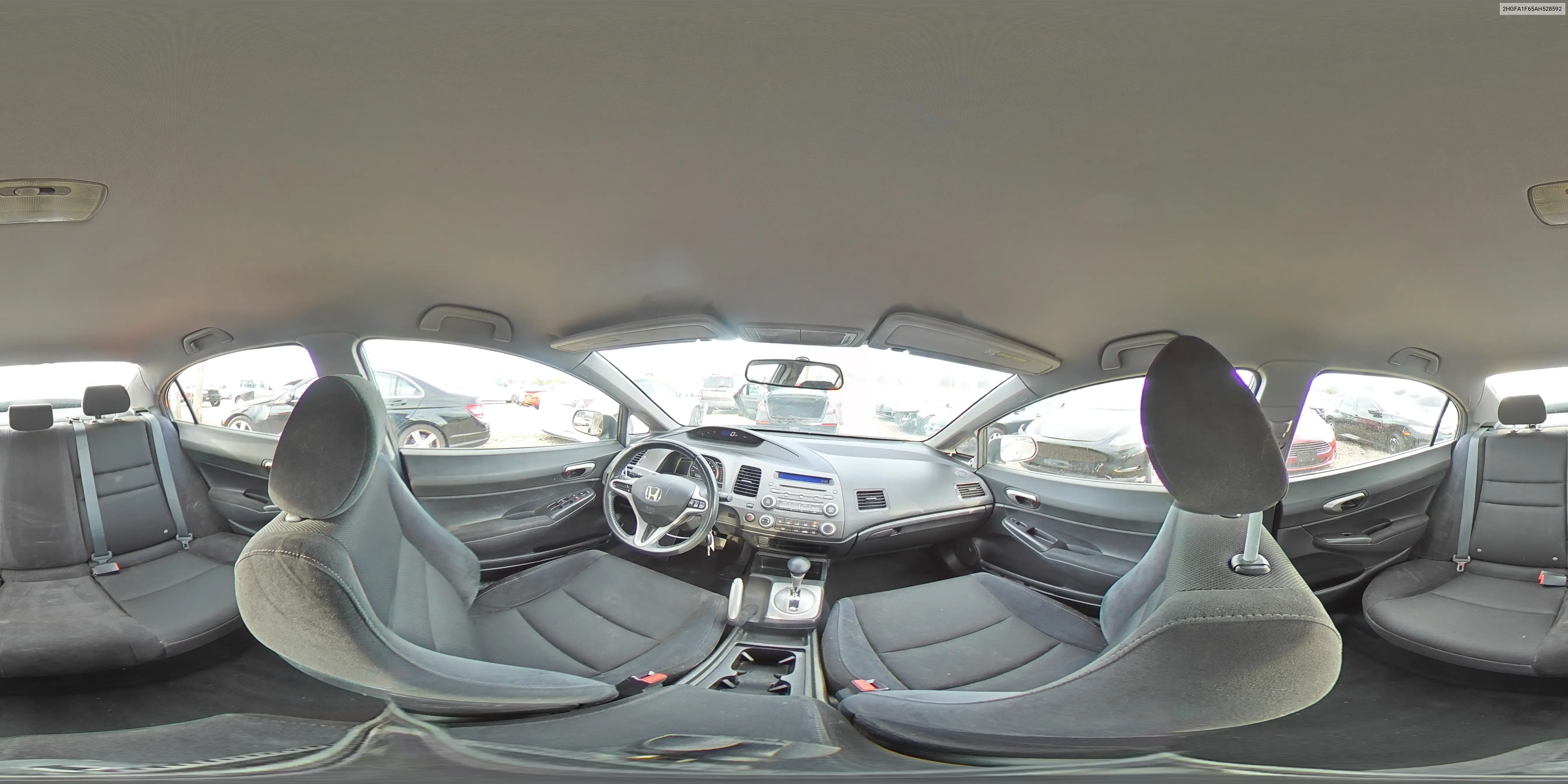 2HGFA1F65AH528592 2010 Honda Civic Lx-S