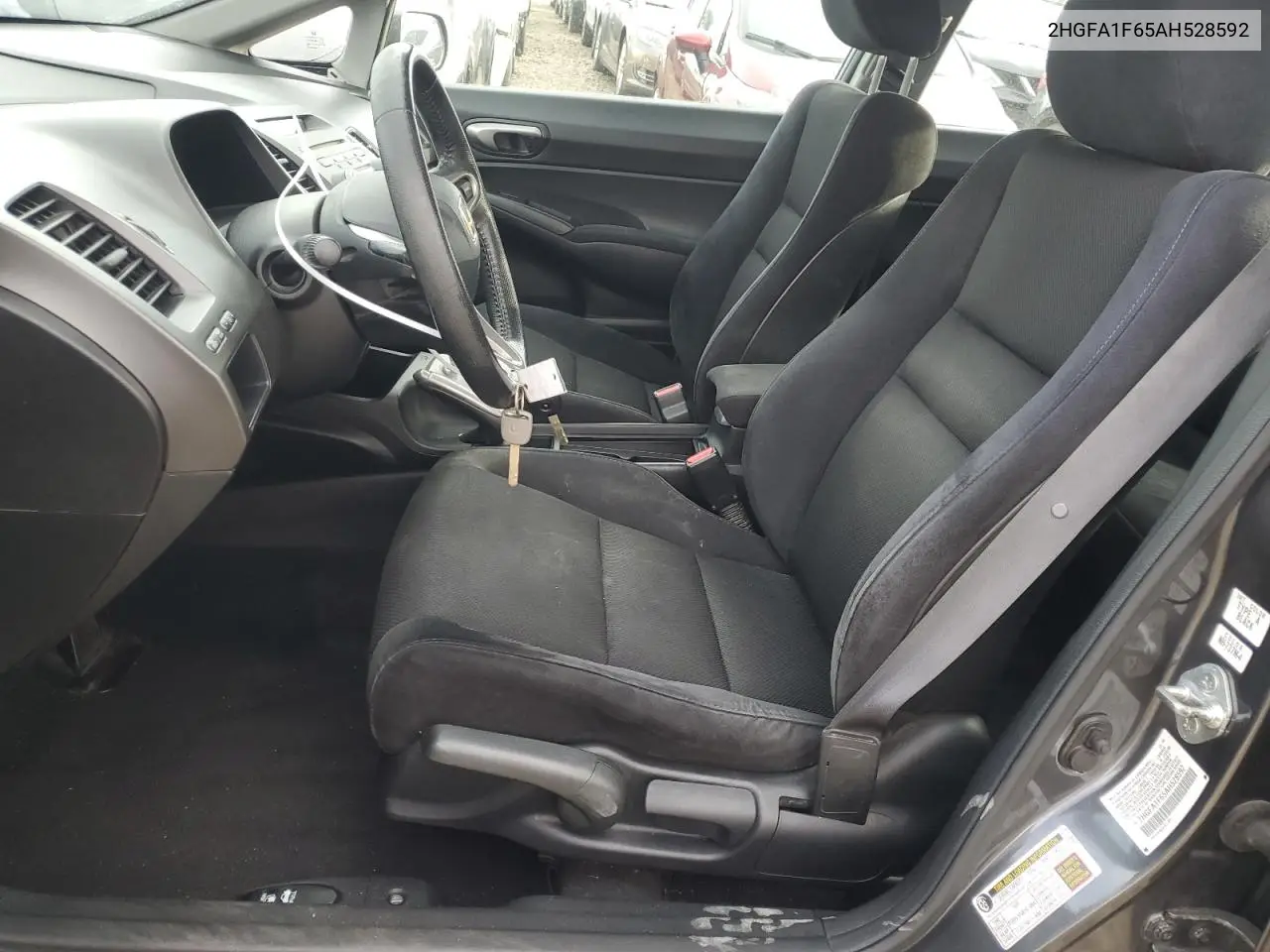 2HGFA1F65AH528592 2010 Honda Civic Lx-S