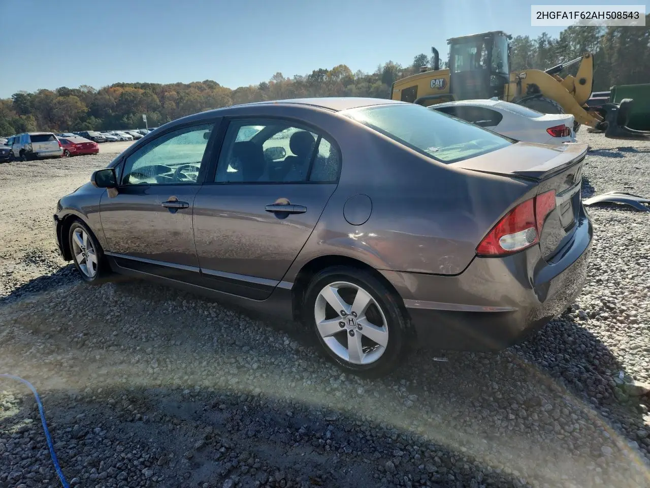 2HGFA1F62AH508543 2010 Honda Civic Lx-S