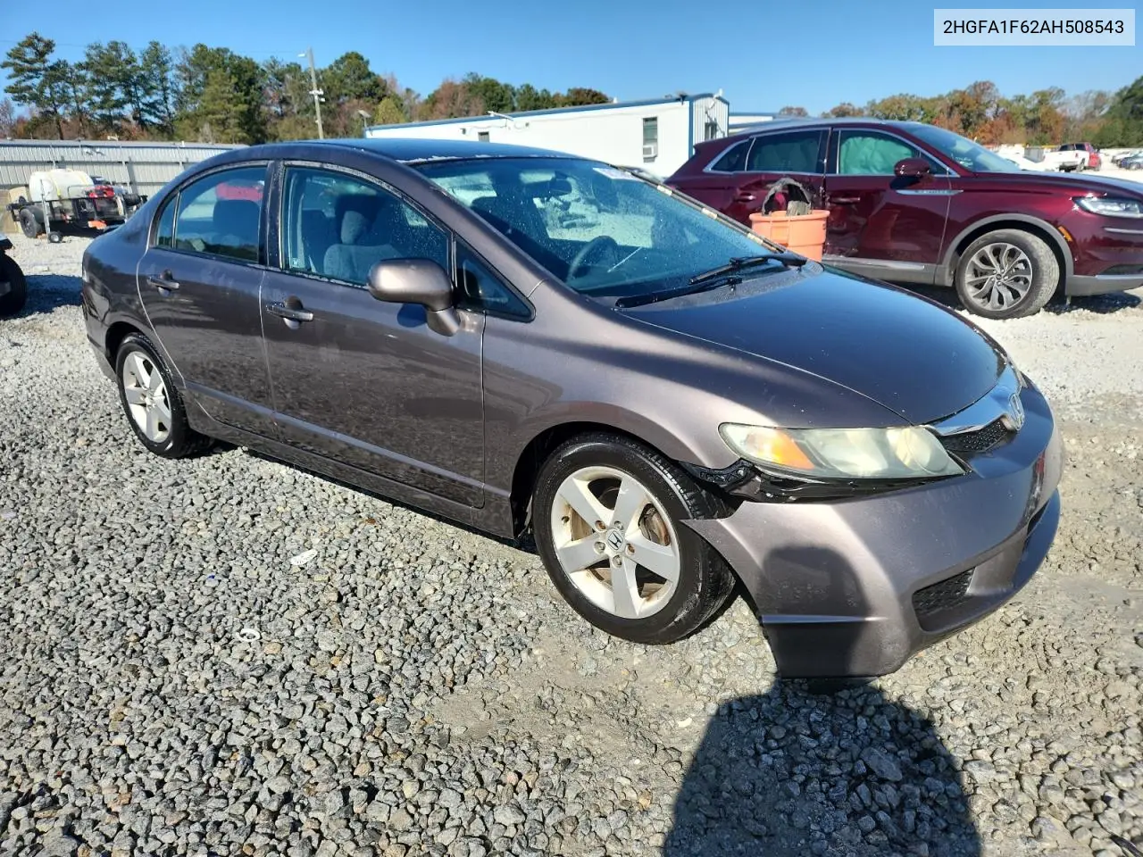 2HGFA1F62AH508543 2010 Honda Civic Lx-S