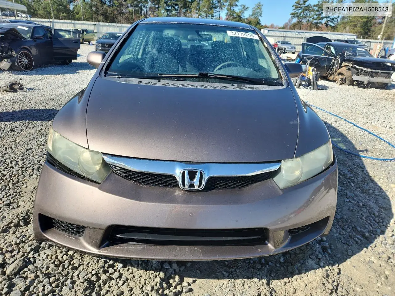 2HGFA1F62AH508543 2010 Honda Civic Lx-S