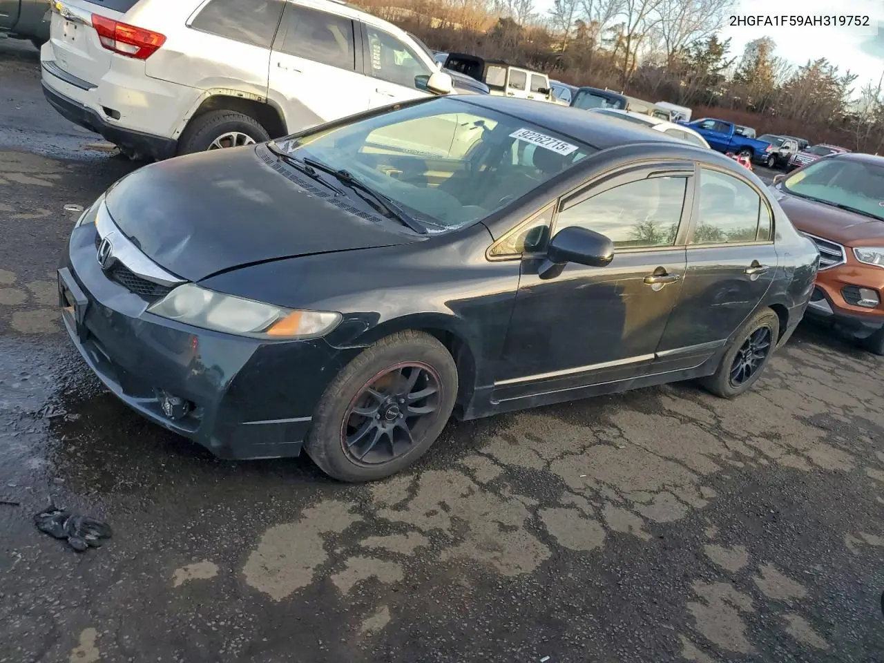 2HGFA1F59AH319752 2010 Honda Civic Lx