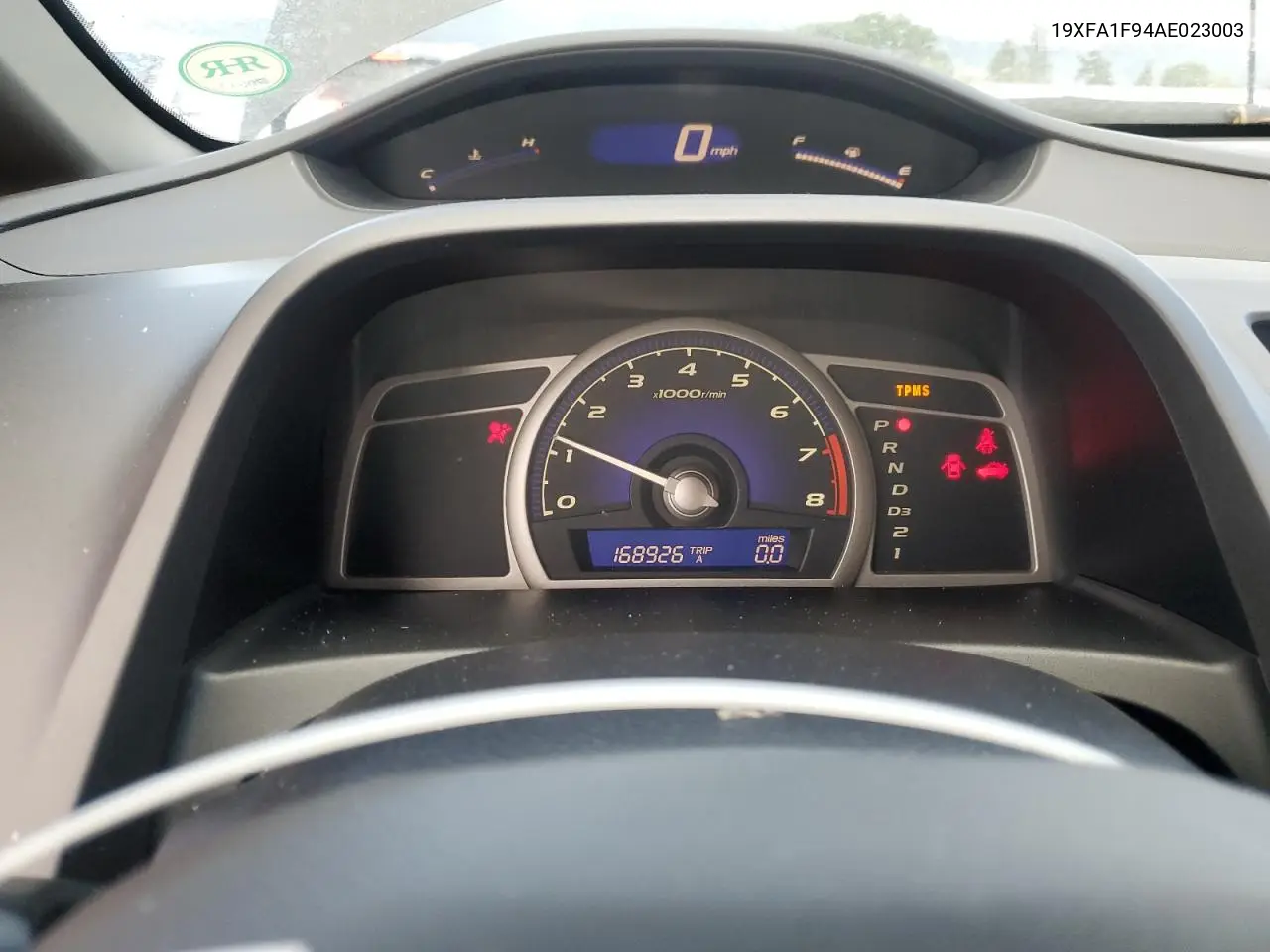19XFA1F94AE023003 2010 Honda Civic Exl