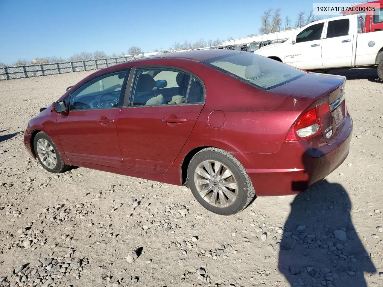 19XFA1F87AE000435 2010 Honda Civic Ex
