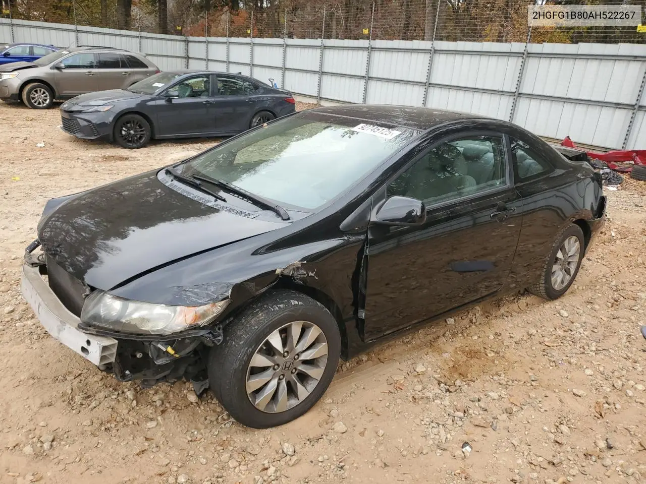 2HGFG1B80AH522267 2010 Honda Civic Ex