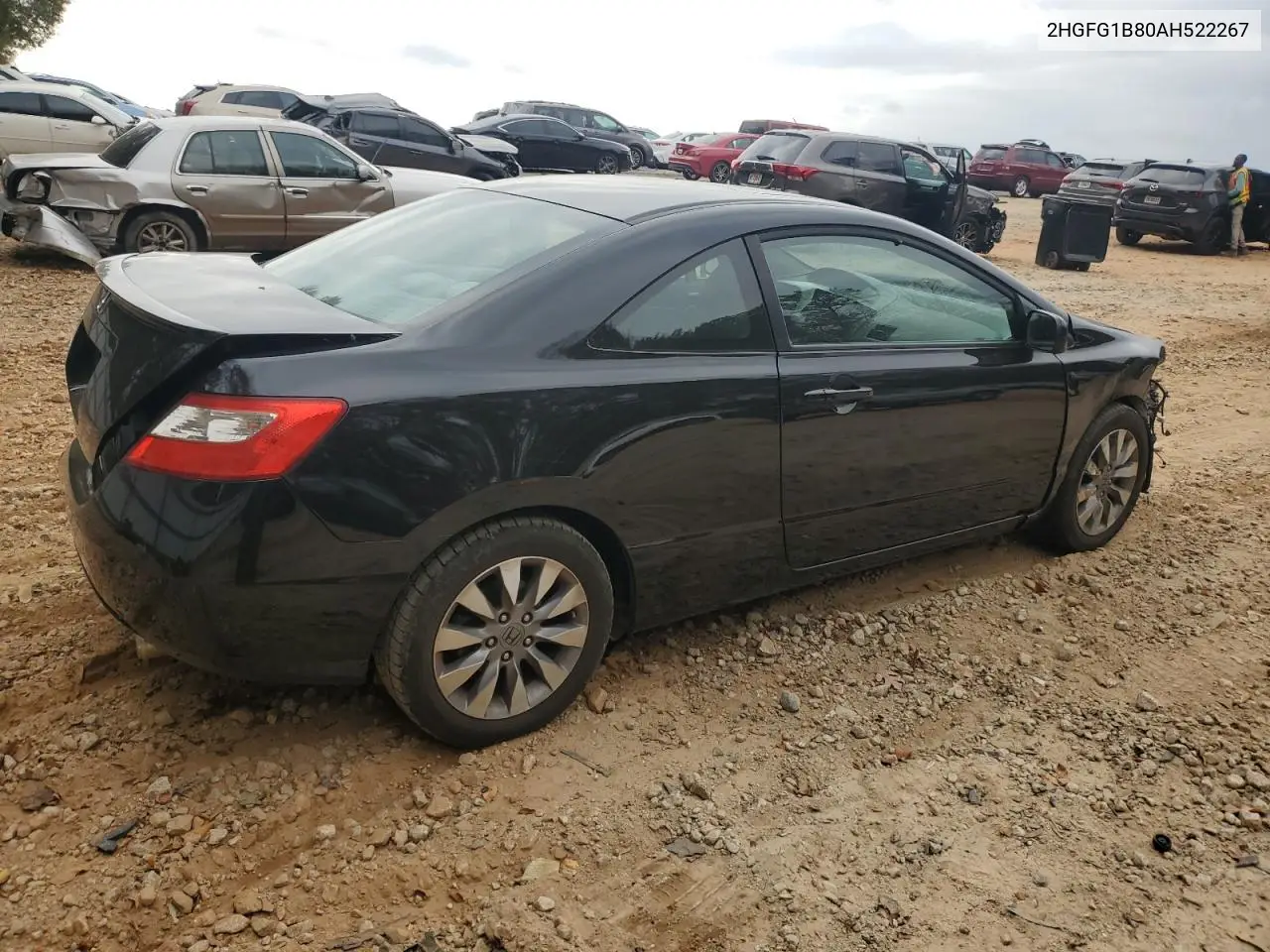 2HGFG1B80AH522267 2010 Honda Civic Ex